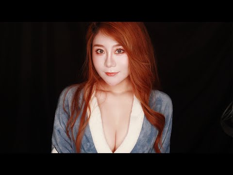 ASMR Hot Girl Wear Pyjama Help You Fall asleep | Sleep Clinic Role Play 【Old Time】