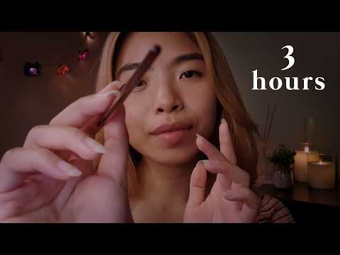 ASMR 3 hours of hair parting 🥢