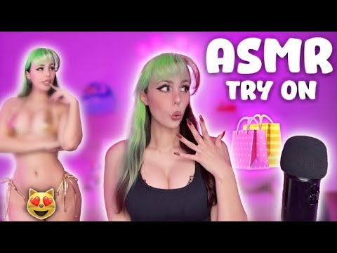 ASMR Bikini Try-On Haul – The Tiniest Bikinis I’ve Ever Worn! 😳