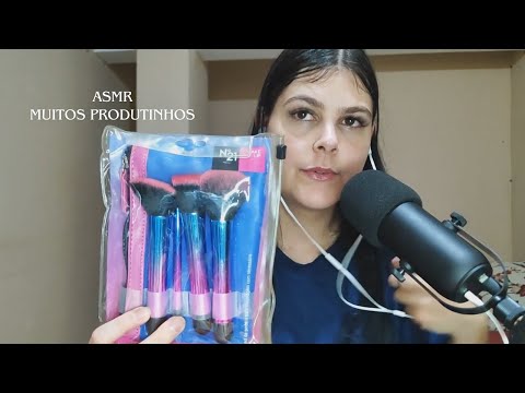 ASMR: Relaxe enquanto mostro produtinhos que ganhei