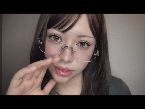 【ASMR】残業中の同僚のお仕事、お手伝いする？💕（マイク音チェック）