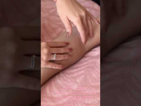 Arm tracing and relaxing voice over 💘 ASMR
