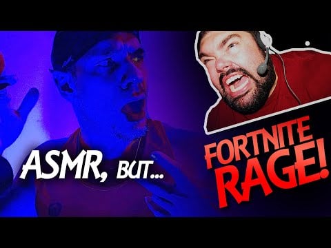 ASMR but interrupted by my cousins Fortnite rage in Spanish