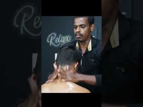 The Amazing Neck Massage With Horn #shorts #asmr