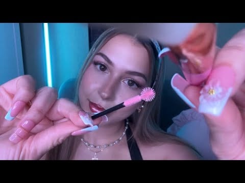 ASMR There’s something in your eye?!👁️ Verrry up close & personal + gum chewing