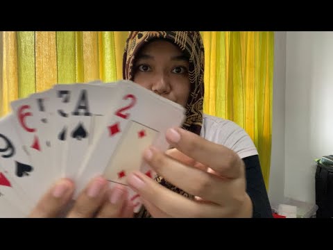 [ASMR] roleplay girl pretending to be a magician