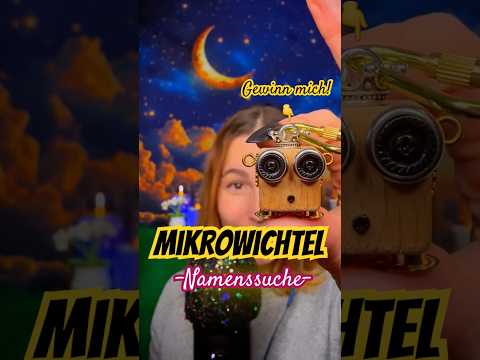 Wie soll mein Mikrowichtel heißen? Hilf mit & gewinne deinen eigenen! 🧙‍♂️✨