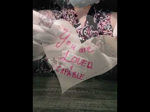 Tracing Words #asmrlikeasandbox #relax #relaxing #tracing #affirmations