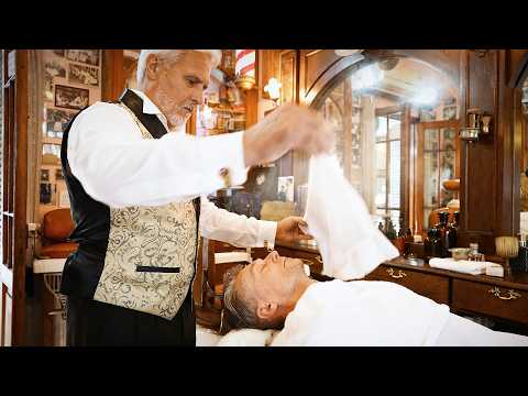 💈 A Shave With The Count Like It’s The Early 1900s In Buenos Aires | Museo Barbería La Época 🇦🇷