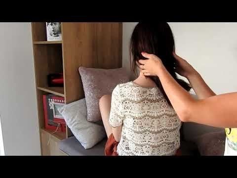Very soft head and upper back scratch*ASMR