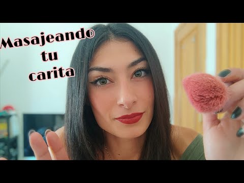 ASMR Masajeando tu carita (sonidos de manos y crema) 💆🏻‍♀️