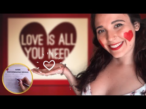 ❤️ASMR❤️ Matchmaking Service Roleplay - Writing sounds - Soft spoken - Ita accent