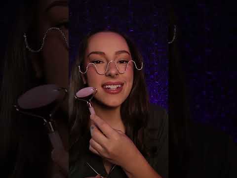 3 minute asmr spa! #asmrforsleep #asmrsounds #asmrroleplay #personalattention #spa