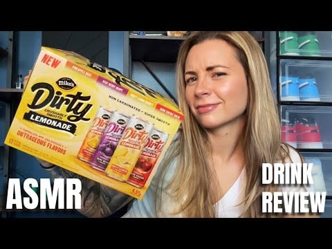 ASMR | Mike’s Dirty Lemonade Drink Review 🍋🥛