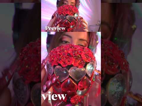 Valentine’s Heart Mic ASMR 💘 Clicky Nail Sounds