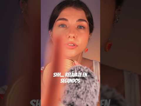 Shh... Relájate en segundos 😴 #asmr #shorts