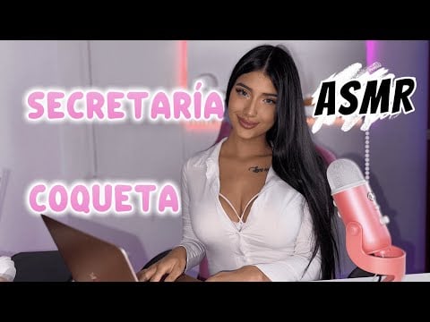 ROLEPLAY Secretaría coqueta ASMR