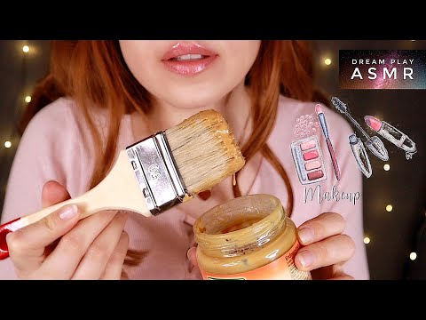 ★ASMR★ Dein entspanntes MAKEUP aber mit FALSCHEN Produkten | Dream Play ASMR