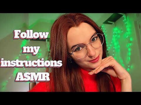 ASMR - Follow my instructions , Fast and Aggressive, Whispering