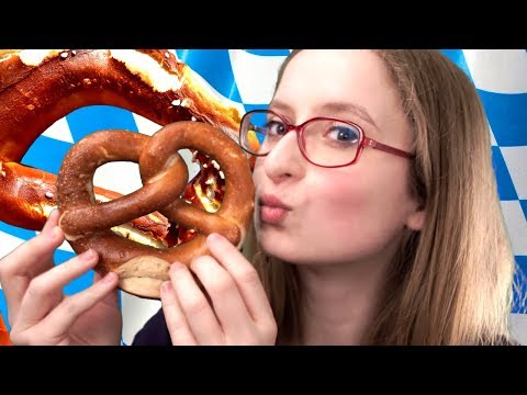 🥨 ASMR Eating Pretzels – Eating German Food 🥨