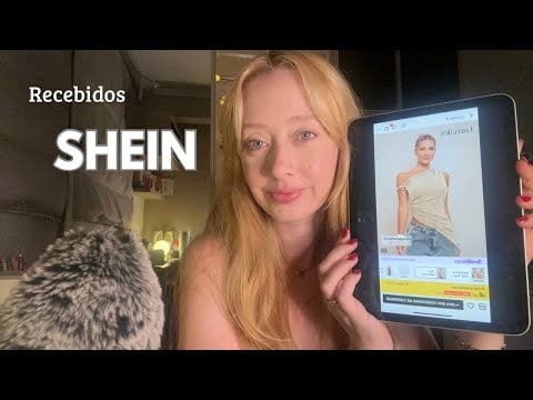 ASMR- Mostrando minhas escolhas na SHEIN 