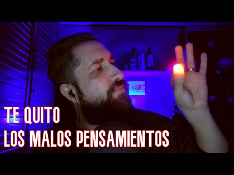 ASMR EN ESPAÑOL - TE QUITO LOS PENSAMIENTOS NEGATIVOS