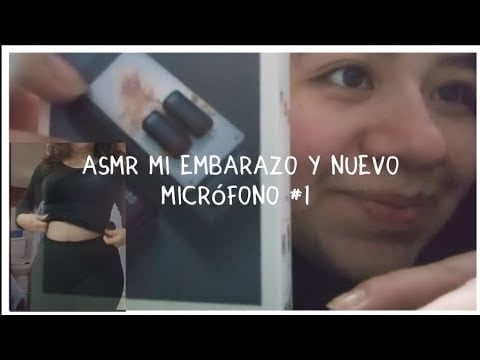asmr ~ susurros -  unboxing que sale mal - nuevo micrófono y embarazo 😵‍💫🎙️🤰🏻🤫