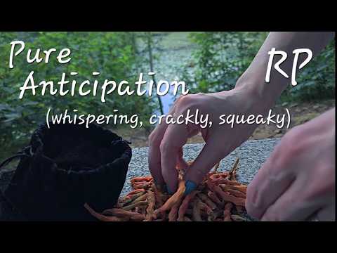 Pure Anticipation Whispered RP (ASMR)(tongue clicking)(crackly, squeaky)(Real Ambience)