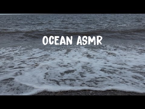 ASMR || Real Ocean Sounds (Relaxing Waves & No Talking)