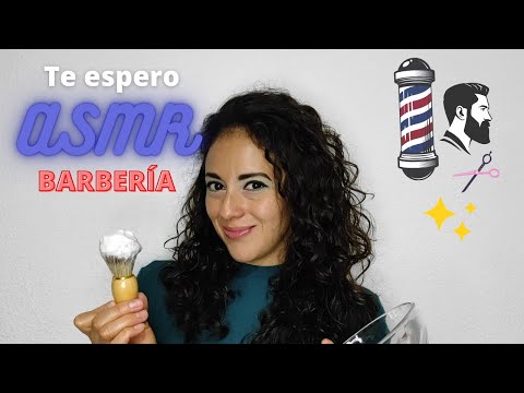 Te espero en la BARBERÍA Kat | ASMR en español