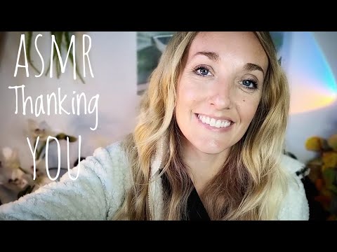 ASMR | Thanking YOU by Name | Being grateful for YOU | Mic Brushing | Bonus Video