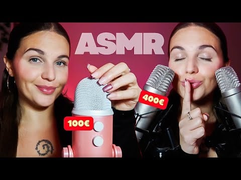 ASMR avec MICRO À 100€ vs MICRO À 400€ (Frissons GARANTIS 🤯)