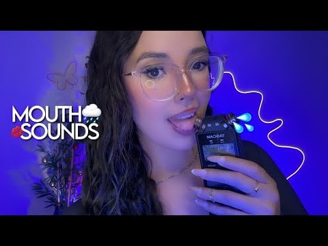 ASMR - INAUDÍVEL e SONS DE B0CA NO ESCURINHO 🌧️💋 | com chuva 