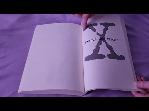 [ASMR] The X-Files Guidebook Part 2: Whispered Reading & Page Flipping 👽🛸