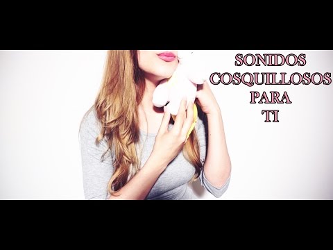 ⭐️ASMR Español⭐️❤️Sonidos cosquillosos y caricias para mi persona favorita ❤️Lograrás no dormir?❤️