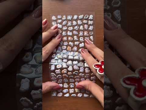 АСМР НАКЛЕЙКИ 🌠 #асмр #asmr #tingles #наклейки #sticker #scrapbooking