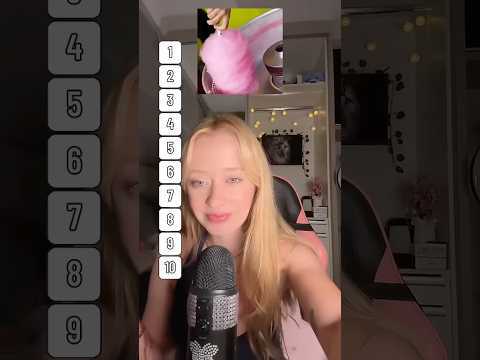 Ranqueando comidas favoritas #asmr #asmrsounds #shorts