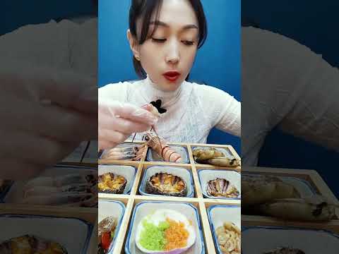 🦐🍣 Spicy seafood mukbang with fun 🌶️🔥 #SpicySeafood #매운먹방