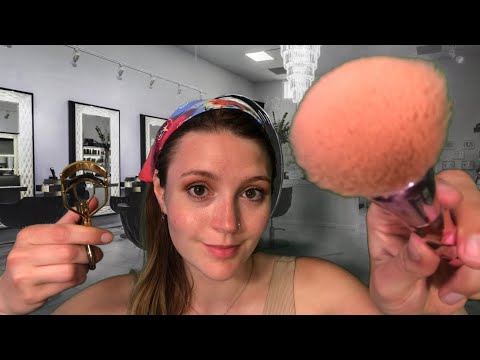 ASMR Fast + Aggressive Makeup Application