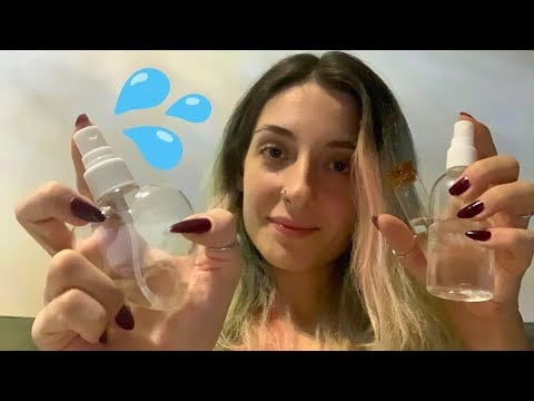 ASMR Water and Spray Sounds 🌊 - No Talking - Relaxing LoFi Liquid Triggers #asmr #sleep