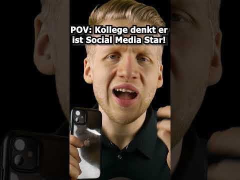 ASMR - POV:  Kollege denkt er ist Social Media Star! #shorts #asmr #roleplay #deutscheasmr