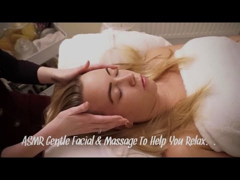 {ASMR Soft Spoken} Gentle Care for my Pregnant Friend | Music | Facial, Massage & Scalp Massage