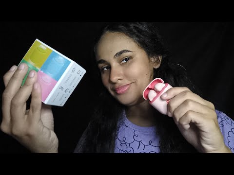 ASMR comprinhas da SHOPEE "ATENÇÃO" sons reais