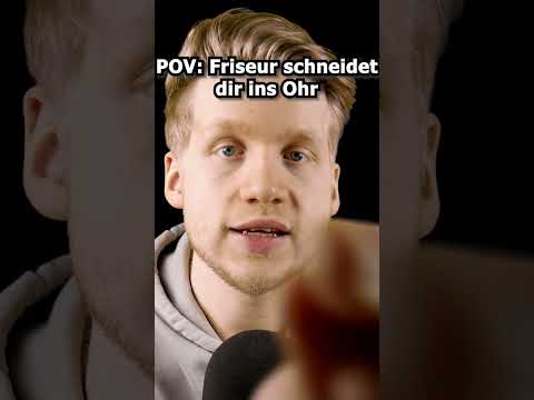 ASMR - POV: Friseur schneidet dir ins Ohr! #shorts #asmr #roleplay #deutscheasmr