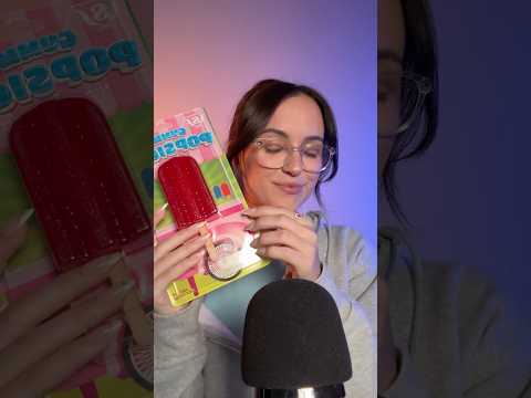 ASMR Trying a Gummy Popsicle (fail)