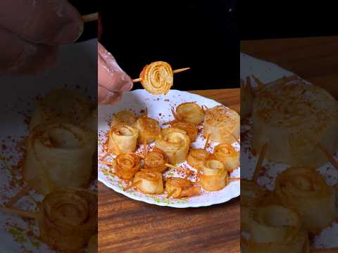 Potato sticks ASMR #shorts #trendingshorts #food #indianasmrworld #recipe