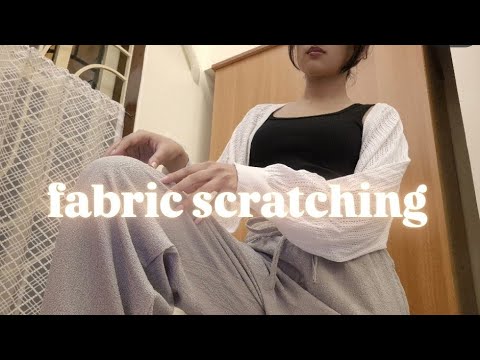 intense fabric scratching asmr 🫶🏻