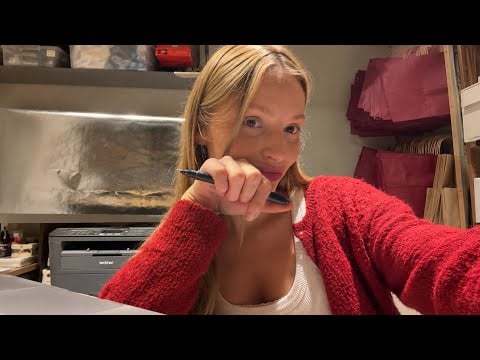 ASMR Journal With Me ✍️ paper crinkling, up close whispers 