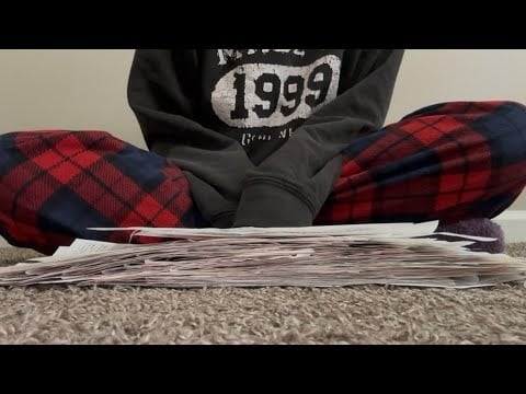 ASMR Receipt Tearing | No Talking