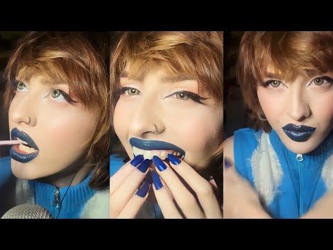 ASMR Teeth Sounds: Real Cold Chattering (w/ Gum) + Tapping + Spoolie [No Talking] ❄️